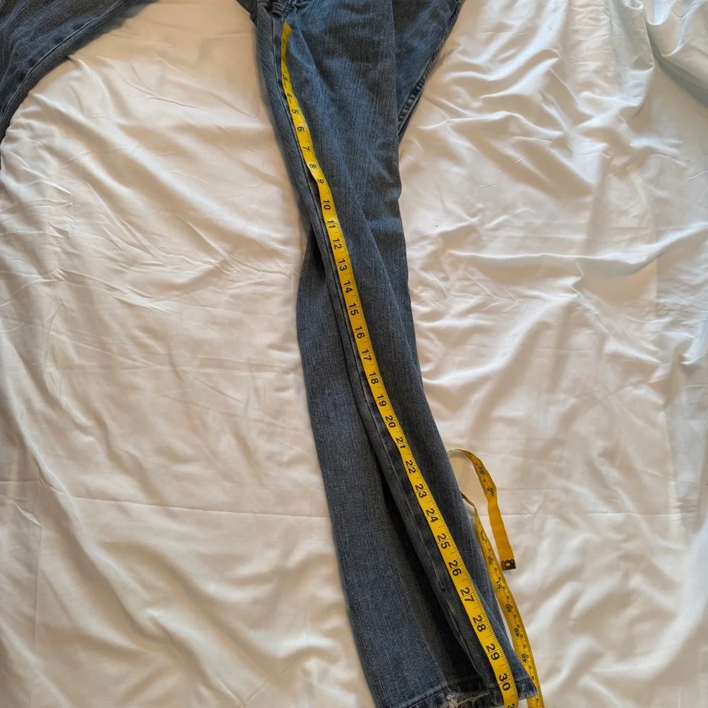 Wrangler George Strait Cowboy Cut Collection Jeans Men 42X30 Blue Straight Denim - Picture 10 of 10